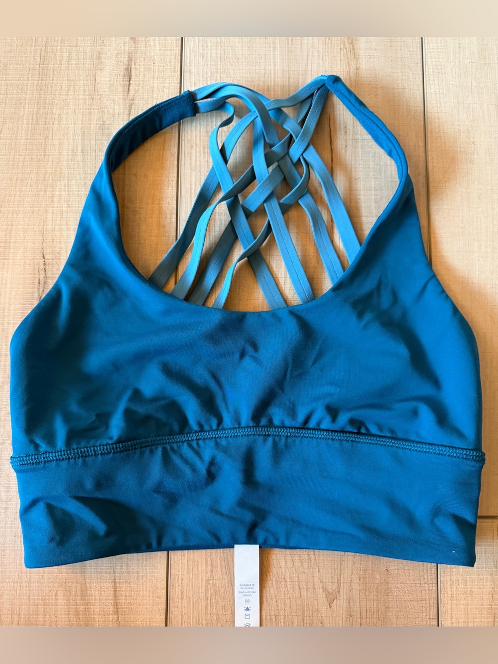 Lululemon sports bra greenish color size 4